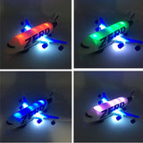Zero Aircraft Take-Off Toy Plane with Vibrant LED Lightning Effects for Kids