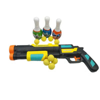 Magic Blaster 2-in-1 water gun and foam ball shooter toy angle view