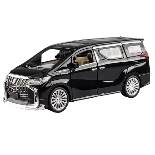 Toyota Alphard 1:24 Diecast Model Car – Pull-Back with Lights & Sound