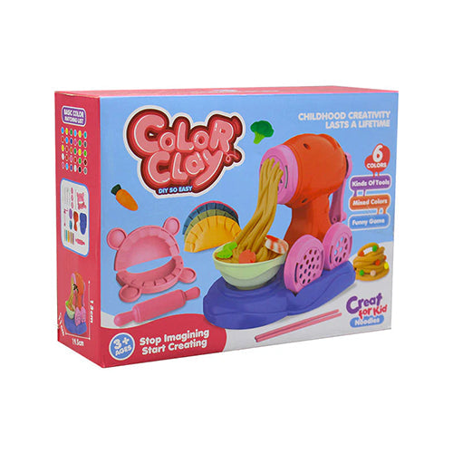 Color clay kitchen creations set packaging box