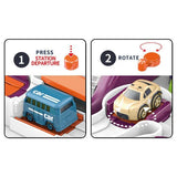 Dynamic Multi-Function Car Track Play Set with Racing Cars