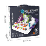 Dynamic Multi-Function Car Track Play Set with Racing Cars