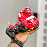 Two-Player RC Battle Bumper Car Toy with Collision Ejection | 2.4G Remote Control Set