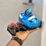 Two-Player RC Battle Bumper Car Toy with Collision Ejection | 2.4G Remote Control Set