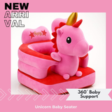 Unicorn Baby Sofa Seater | Soft Plush Support Chair for Babies & Toddlers