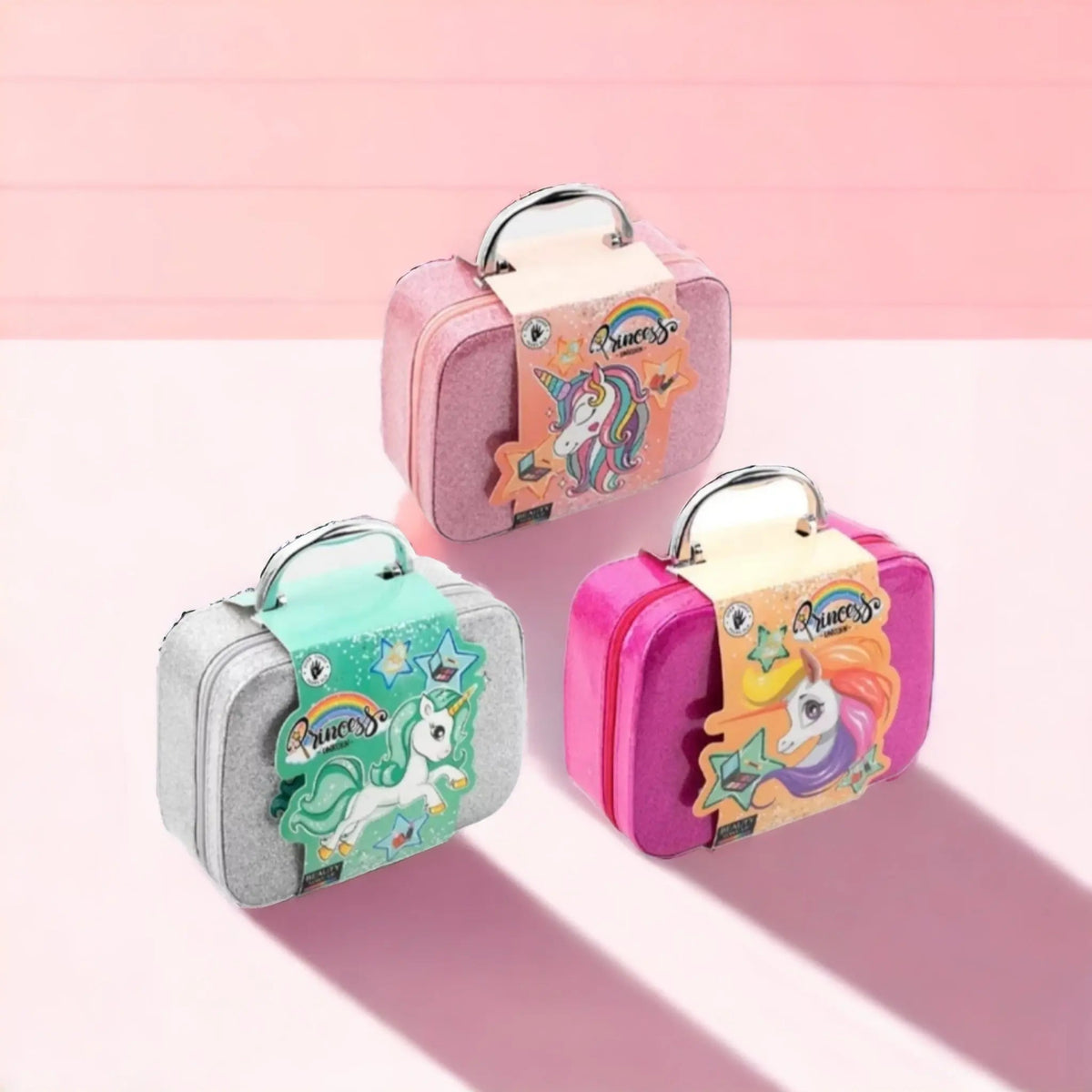 Unicorn Kids Makeup Kit Bag | Pretend Play Beauty Set for Girls
