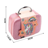 Unicorn Kids Makeup Kit Bag | Pretend Play Beauty Set for Girls