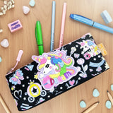 Dream Unicorn Pencil Box for Kids – Zipper School Pouch
