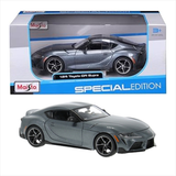 Maisto 1:24 Toyota GR Supra Diecast Model Car – Gray