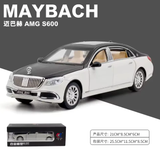 Mercedes Maybach S600 1:24 Diecast Model Car – Light, Sound & Smoke