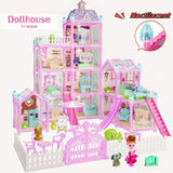 Villa Role Play Doll House – 275-Piece 11-Room Playset