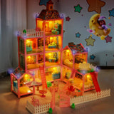 Villa Role Play Doll House – 275-Piece 11-Room Playset