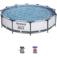BESTWAY Steel Pro Round Pool 12ft | Frame Pool