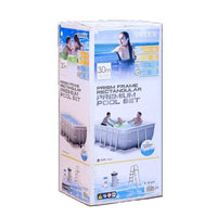 INTEX Rectangular Pool with Pump 9.10ft | Above Ground Pool