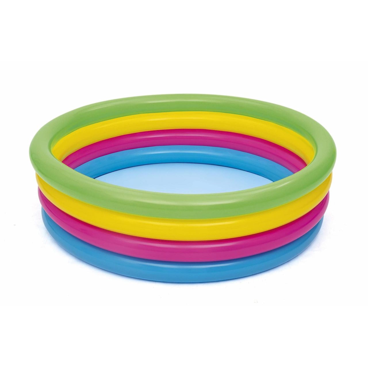 BESTWAY 4 Ring Rainbow Kids Pool 5ft | Large Inflatable Pool