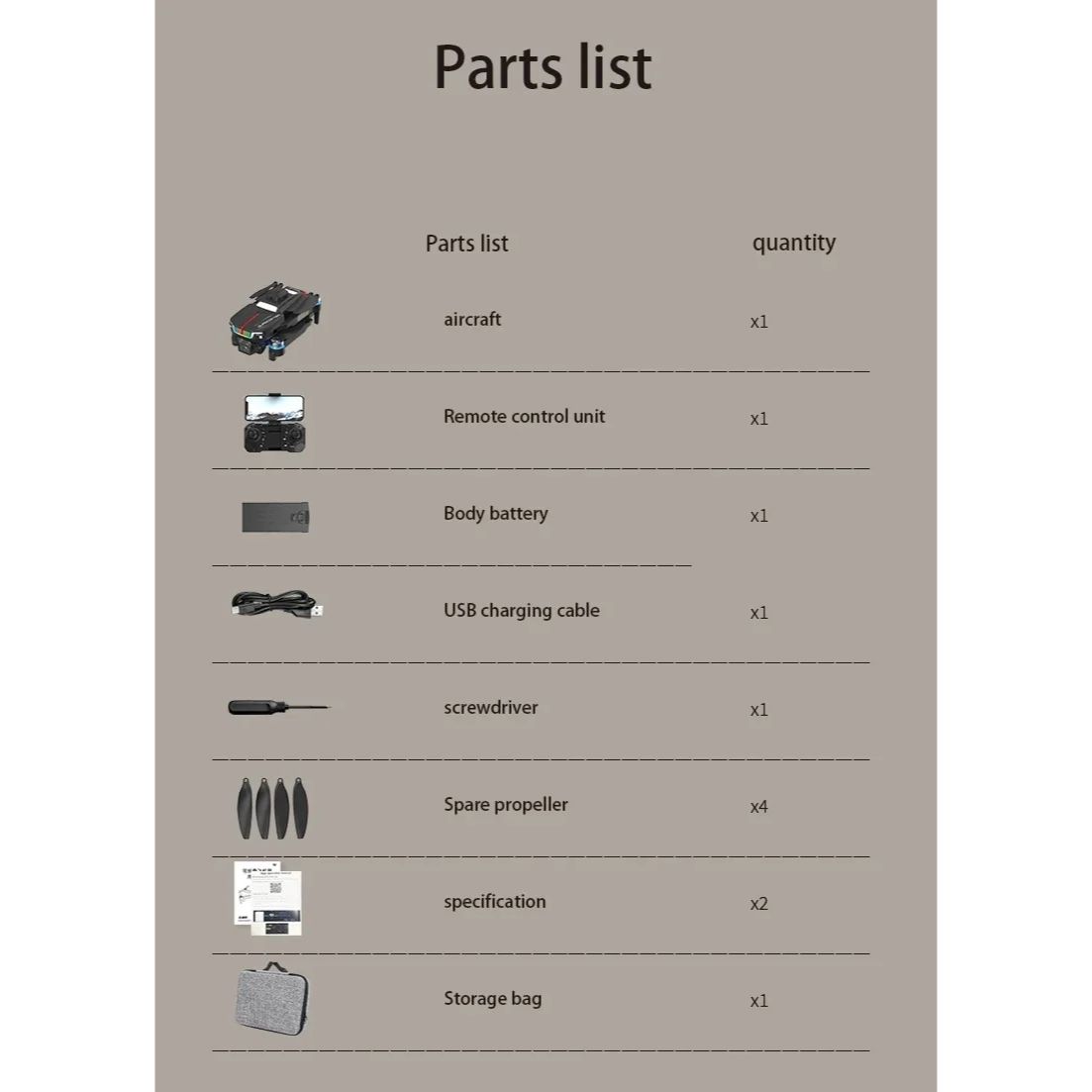J6 Pro foldable 8K drone complete set – drone, remote, battery and accessories