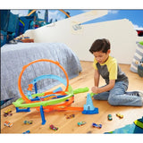 Hot Wheels Spin Way Track Set with 360° Loop & Launcher
