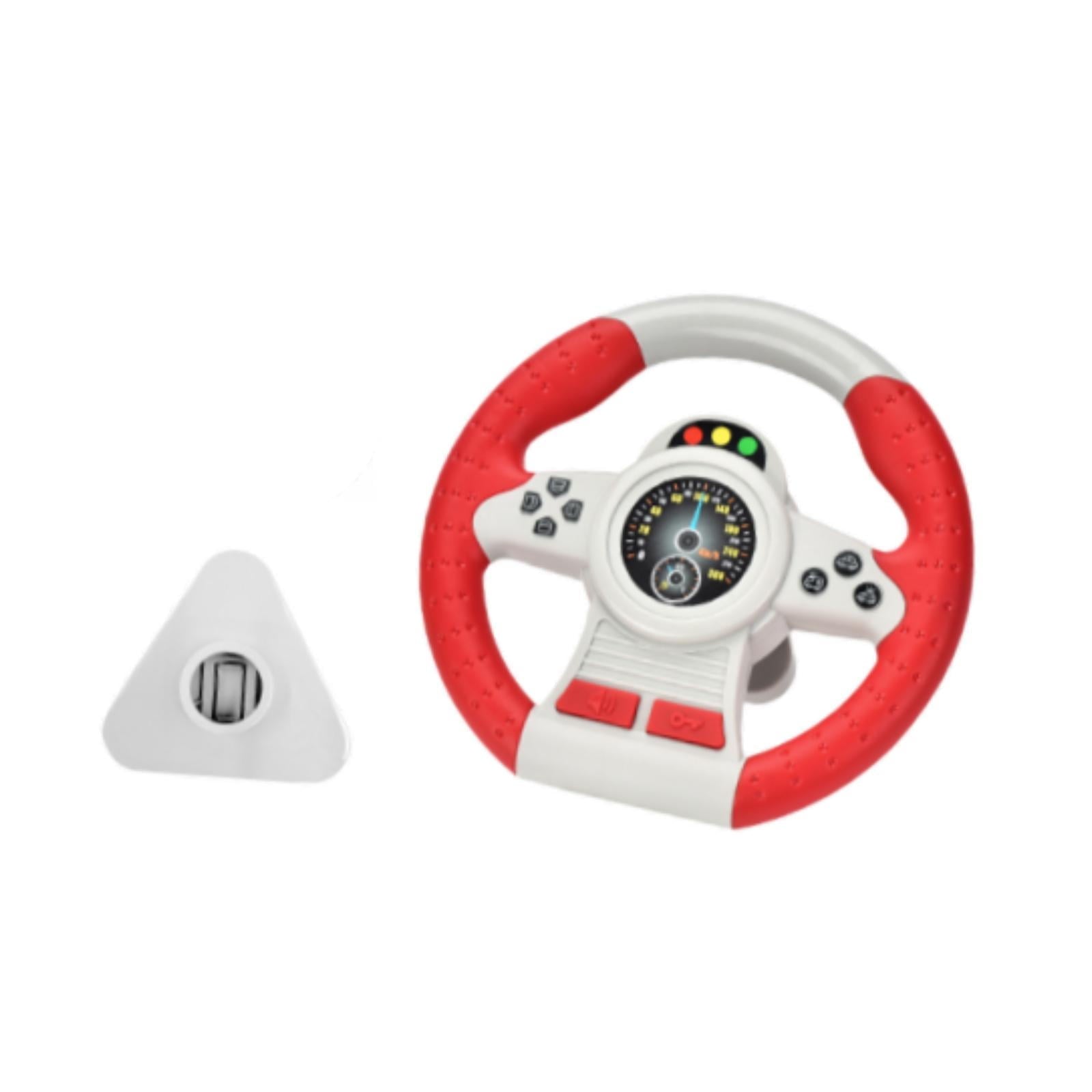 Kids steering wheel toy multifunctional with lights music suction cup Pakistan
