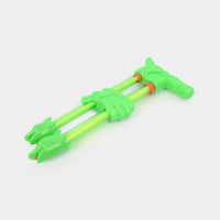 Dual Barrel Dinosaur Water Blaster Gun for Kids, grip detail